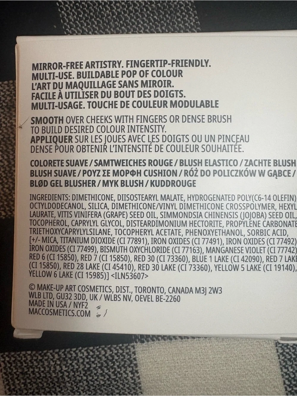 MAC Cosmetics Cream Blush - Big Diva Energy
